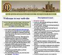 Organization & Club Web Site