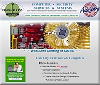 Tech City Electronics & Computers Web Site